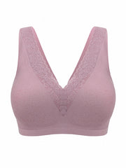Lace Wireless Bra Soft & Comfortable Tank Bra