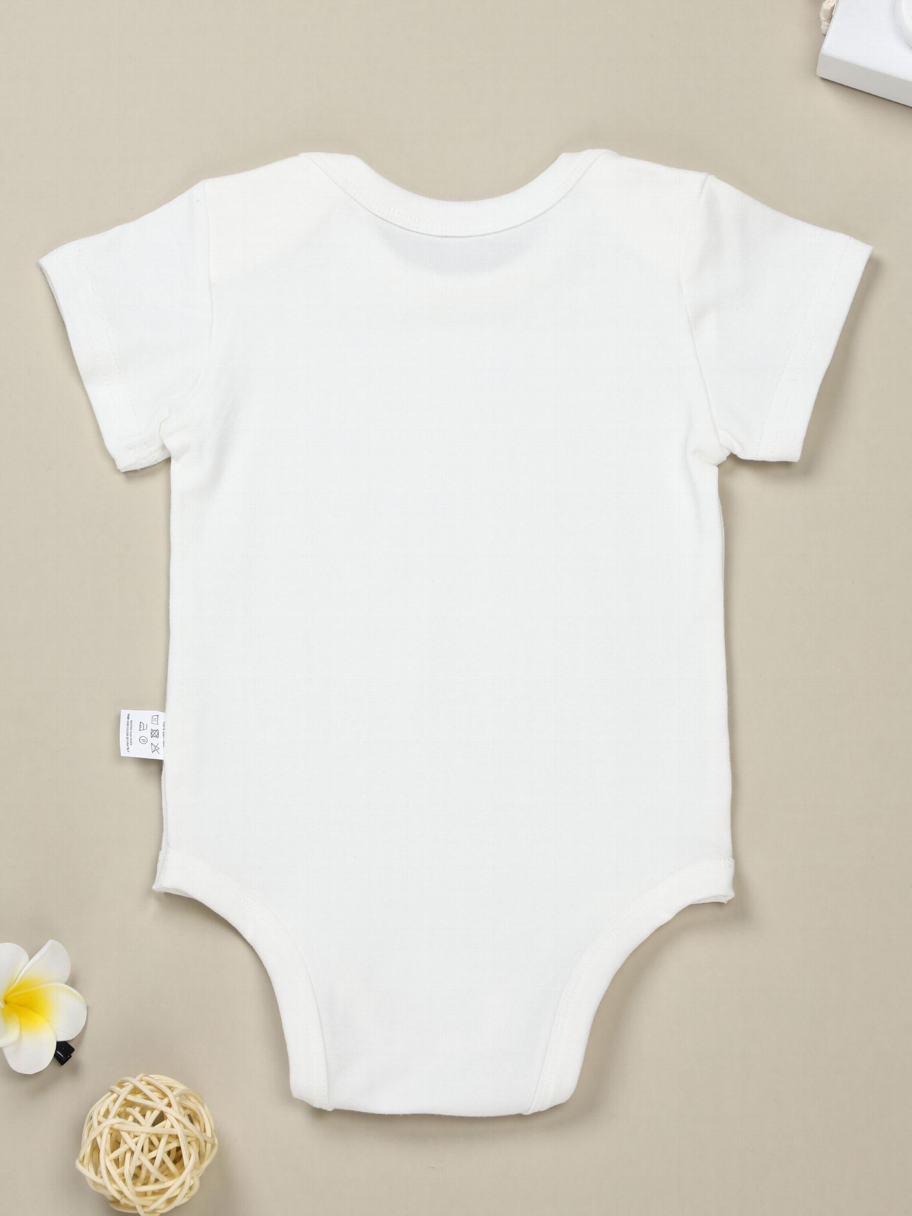 Baby Boys Casual Cotton Short Sleeve Onesie Clothes