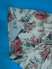 Floral Print Drawstring Shorts for Spring & Summer