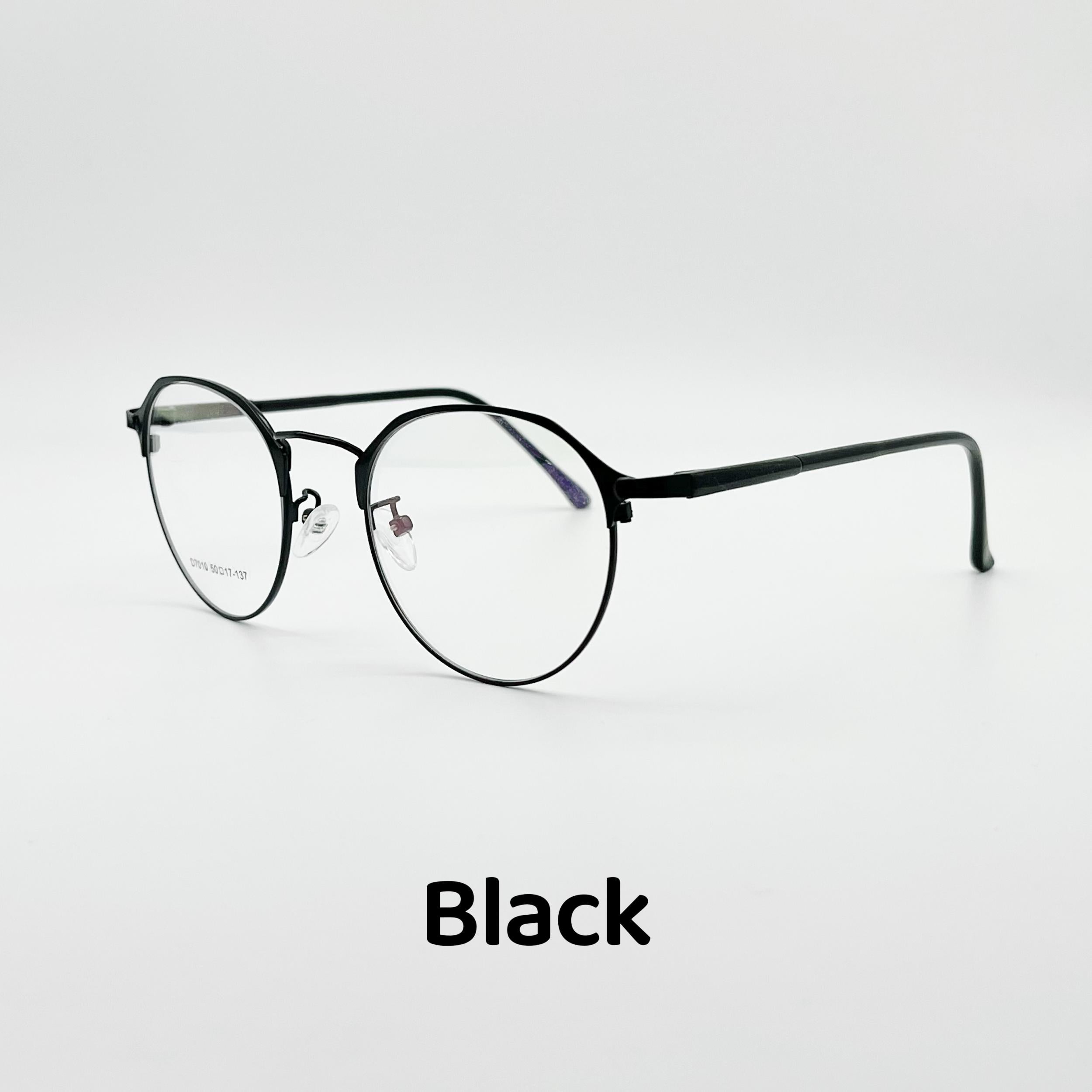 Fashionable Irregular Glasses Mental&plate Three Colors