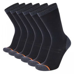 ACEFINE 6 Pairs Crew Socks Soft Breathable Sports Men's Autumn Winter