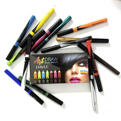 Body Drawing Pen Makeup Long Lasting Waterproof High Pigmented