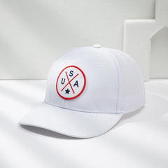 Adjustable Unisex Baseball Cap w/Embroidery for Outdoor Sport