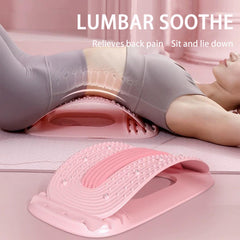 Adjustable Lumbar Spine Stretcher for Yoga and Muscle Relaxation
