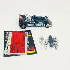 80s Race Car Robot Toy Set - Special Version Reproduction