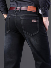 Men's Regular Denim Jeans With Pockets