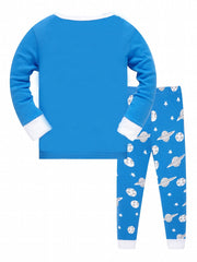 Boys Cotton Pajamas 2 Piece Set for 3-8 Years