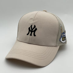 Rabbit Embroidery Trucker Hat Hip Hop Mesh Baseball Cap Unisex Sunshade Dad Hat