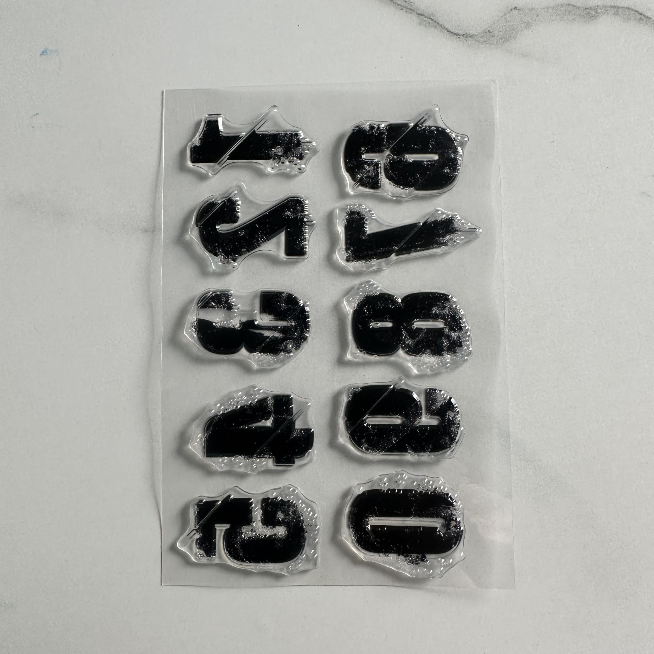 Silicone Retro Stamps Set for DIY Scrapbooking