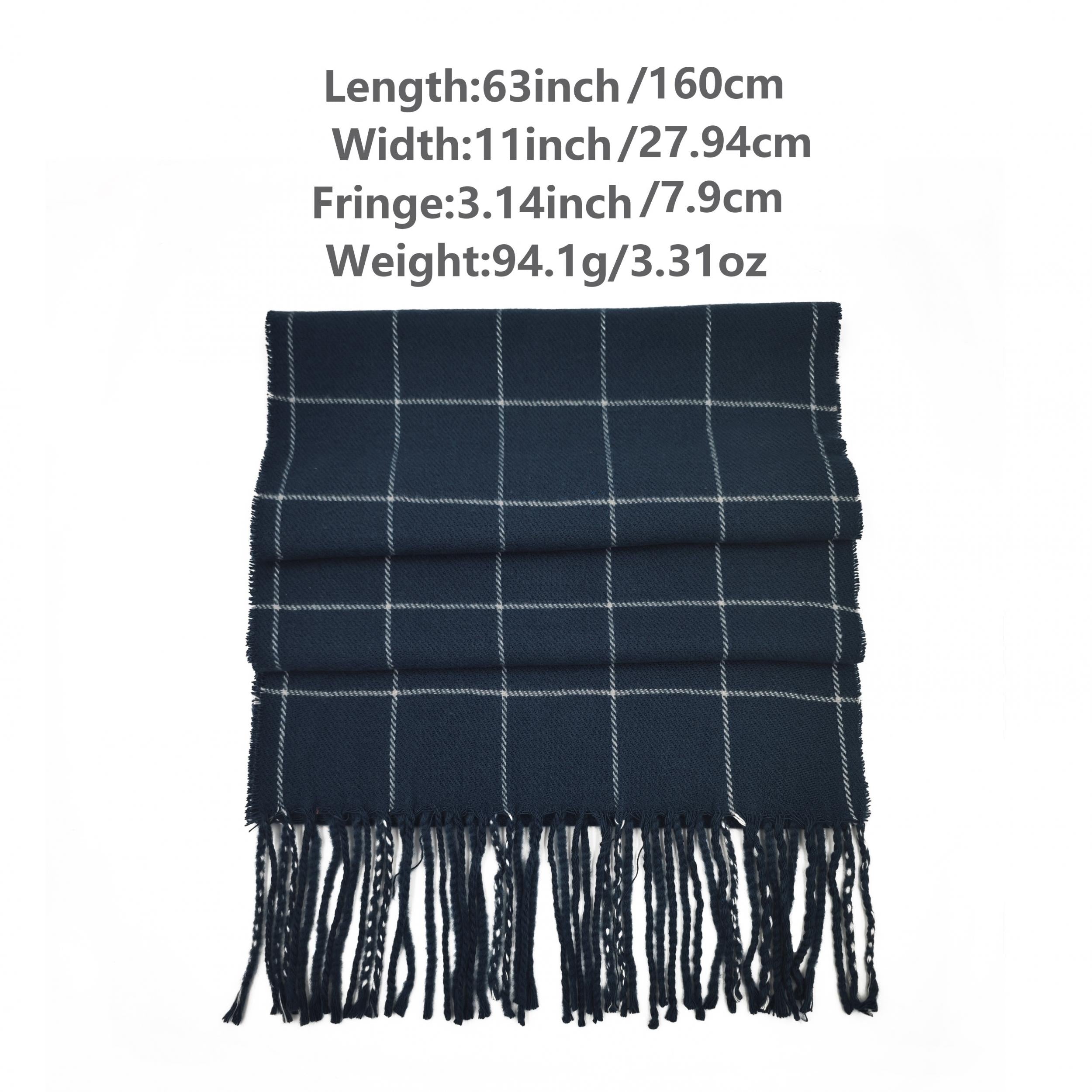 Men's Acrylic Tassel Fashion Scarf