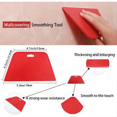 8pcs Wallpaper Flexible Smoothing Tools Plastic Spreader Scraper