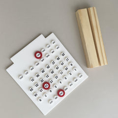 DIY Desktop Calendar Office Decoration Holiday Calendar