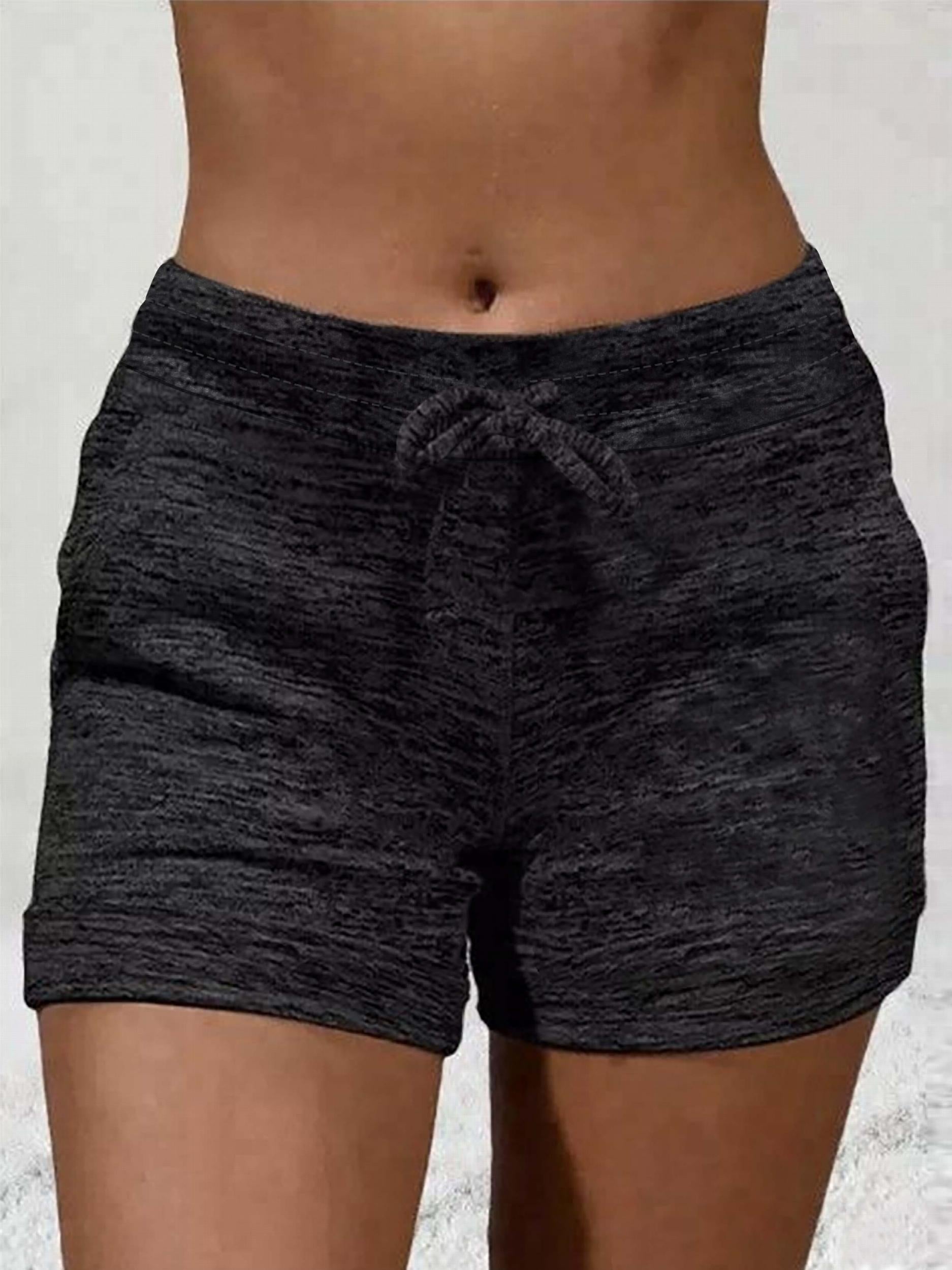 Women's Drawstring Workout Shorts