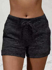 Women's Drawstring Workout Shorts