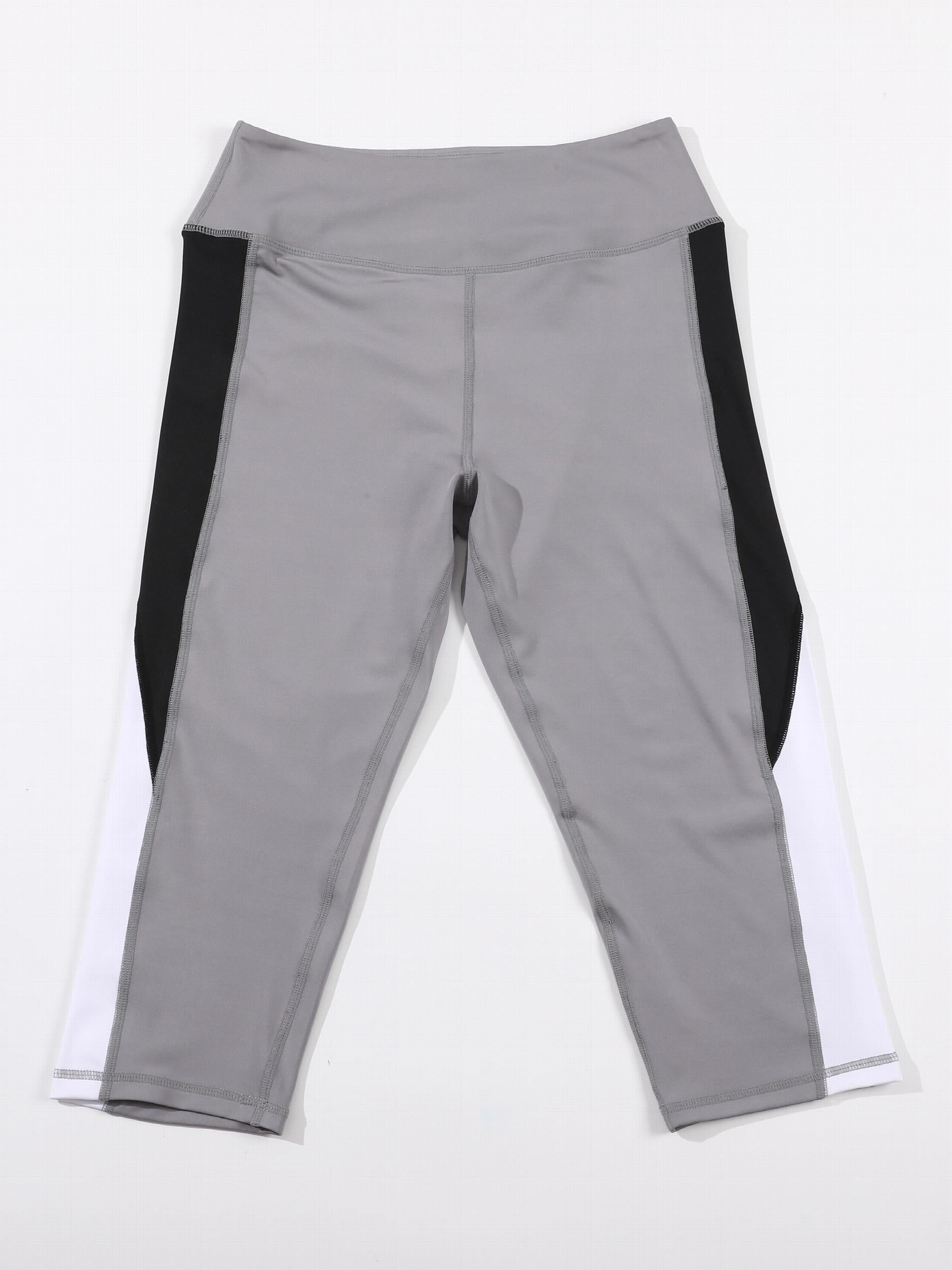 High Stretch Block Yoga Pants Hip Lifting Leggings