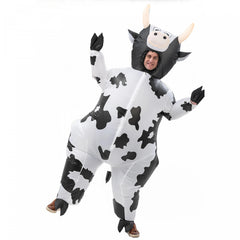 Halloween Cow Inflatable Costume Adult Size 155cm