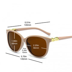 Square Polarized Sunglasses for Men Women UV400