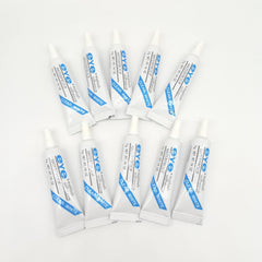 10pcs Waterproof False Eyelashes Adhesive Clear 7g