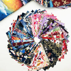 30pcs Japanese Cotton Quilted Fabric Floral Patterns For Sewing Quilting DIY