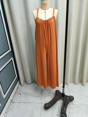 Casual Sleeveless Wide Leg Jumpsuit for Spring & Summer