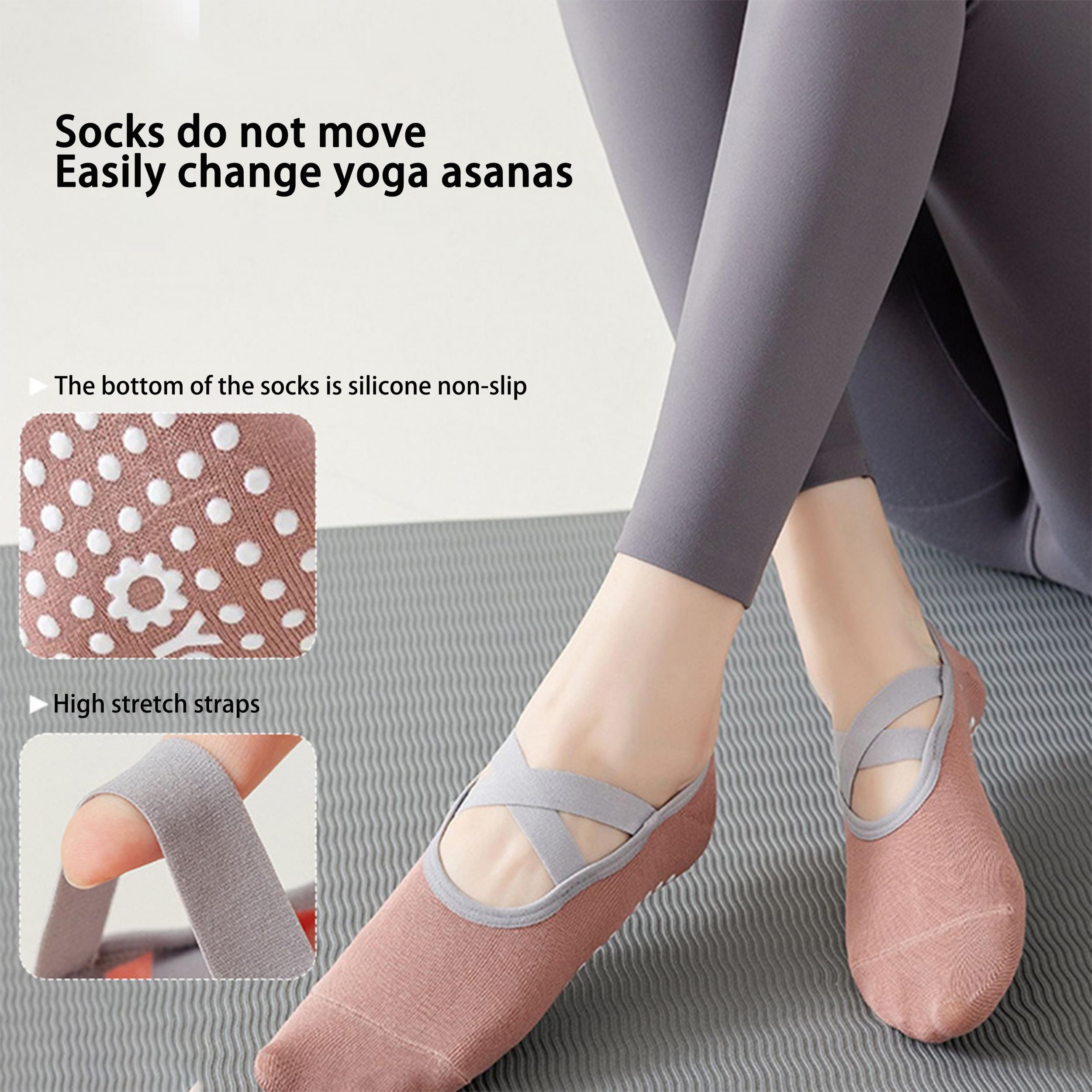 Non-slip Yoga Socks with Silicone Dot Bottom