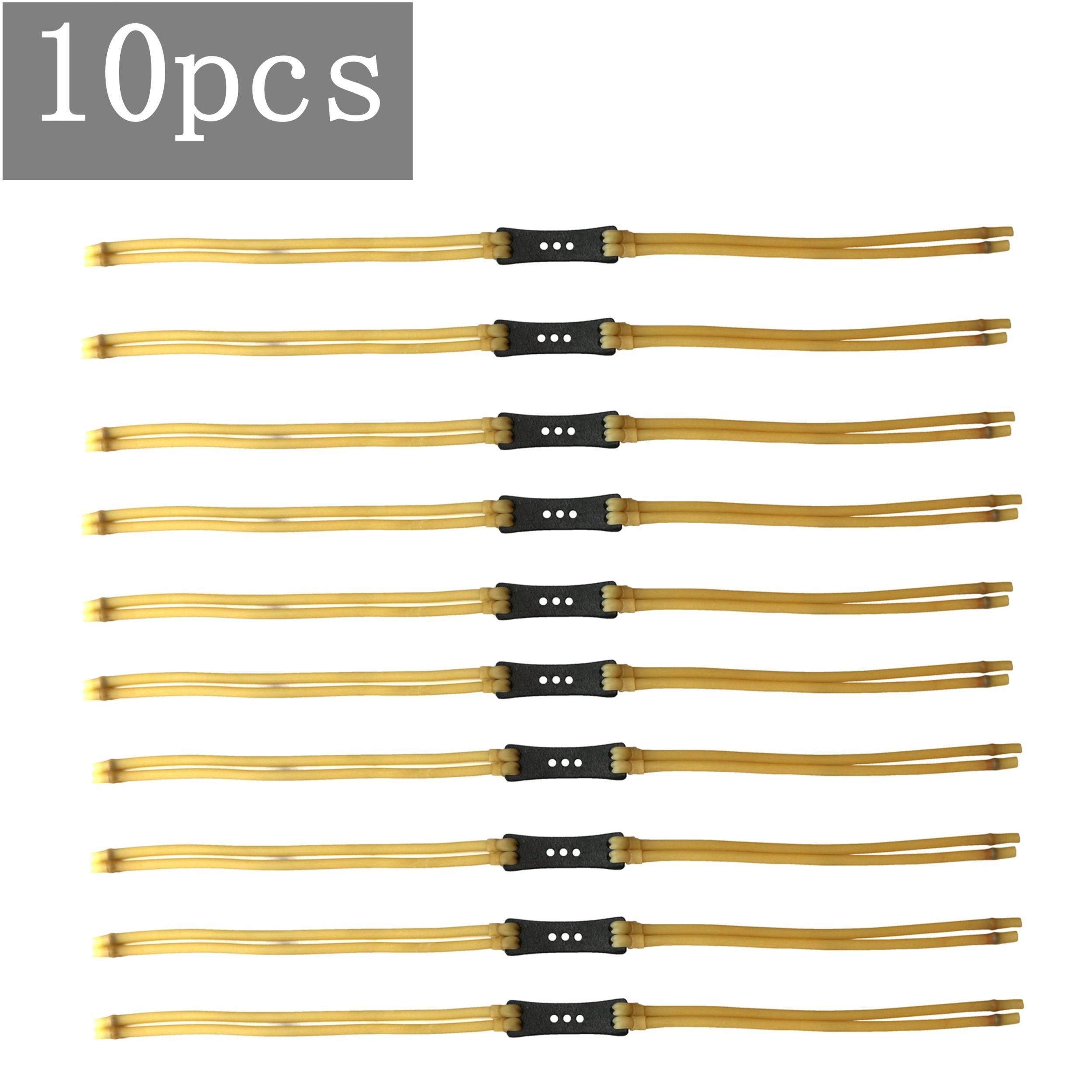 10pcs 3050 Large Batch Slingshot Rubber Bands Replacement for Shooting Games