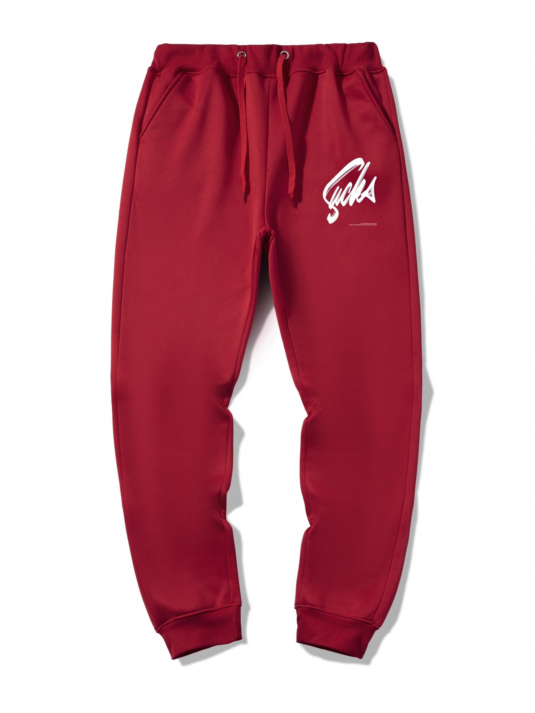 Men's Printed Sports Casual Trousers