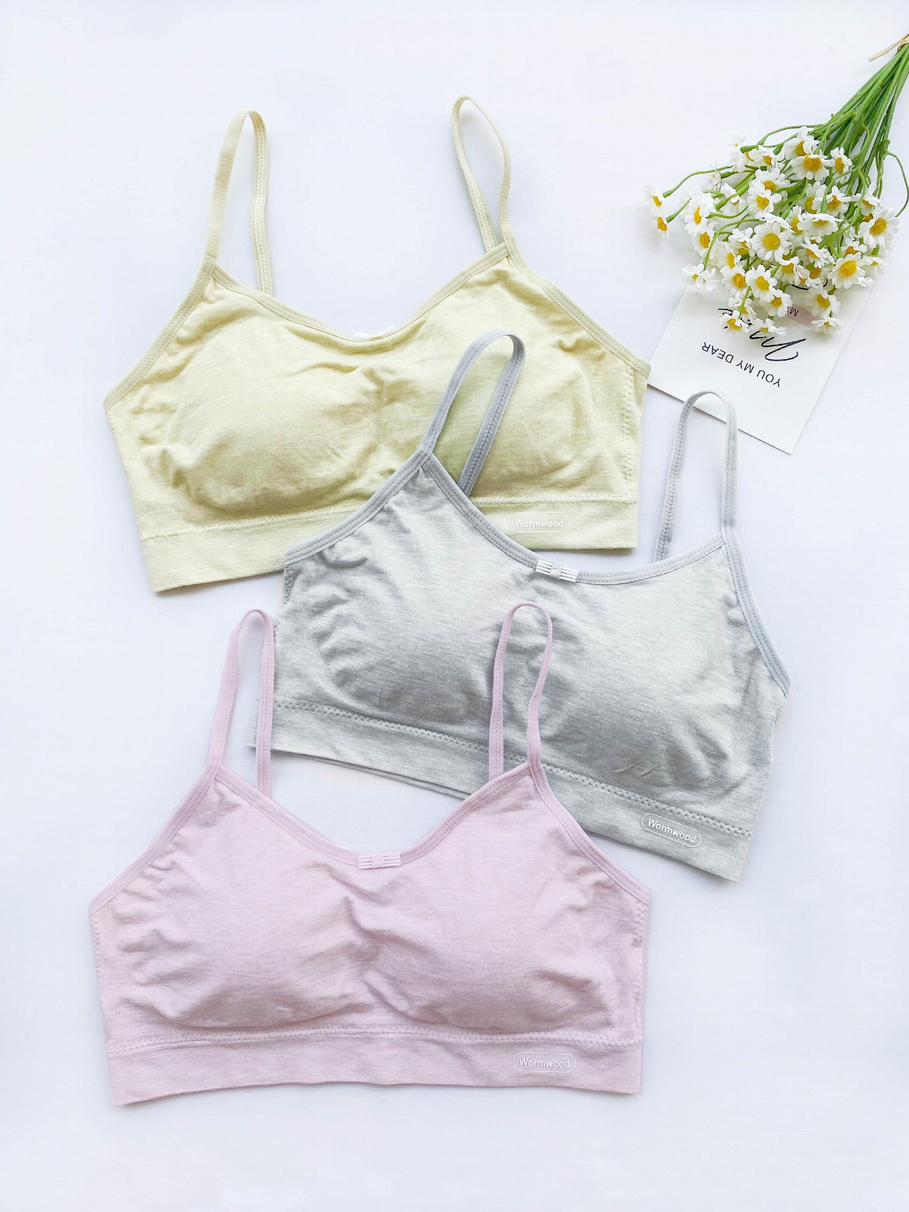 3pcs Wireless Bras Comfortable & Breathable Everyday Bra Women's Lingerie