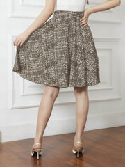 Tie Waist Swing Skirt for Spring & Summer Women