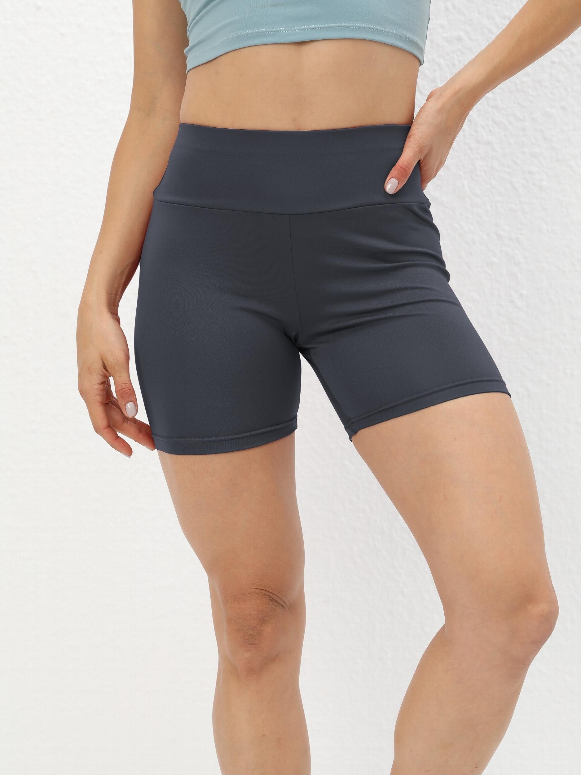 High Waist Pocket Sports Shorts Hip Lifting Quick drying Fitness Yoga Shorts