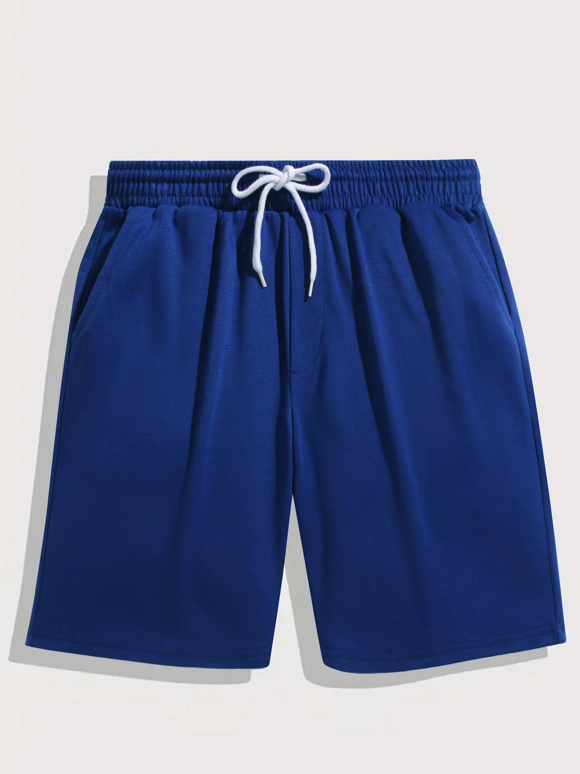Men's Breathable Comfy Drawstring Shorts for Summer Gym Workout