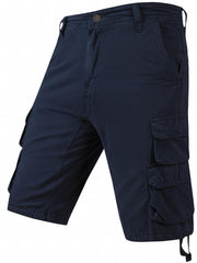 Men's Cargo Shorts Lightweight Drawstring Work Pants Outdoors