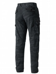 Men's Camo Cargo Pants Loose Casual Outdoor Trousers