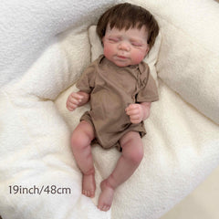 48 Newborn Anime Themed Full Body Silicone Doll with 3D Skin Painting