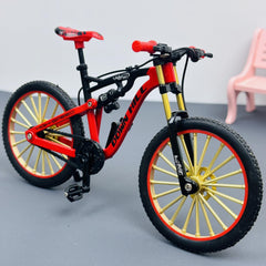 1:8 Scale Alloy Mountain Bike Model Realistic Toy Ornament