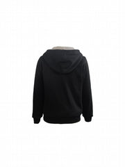 Y2K Solid Zip Up Hoodie Long Sleeve Sweatshirt