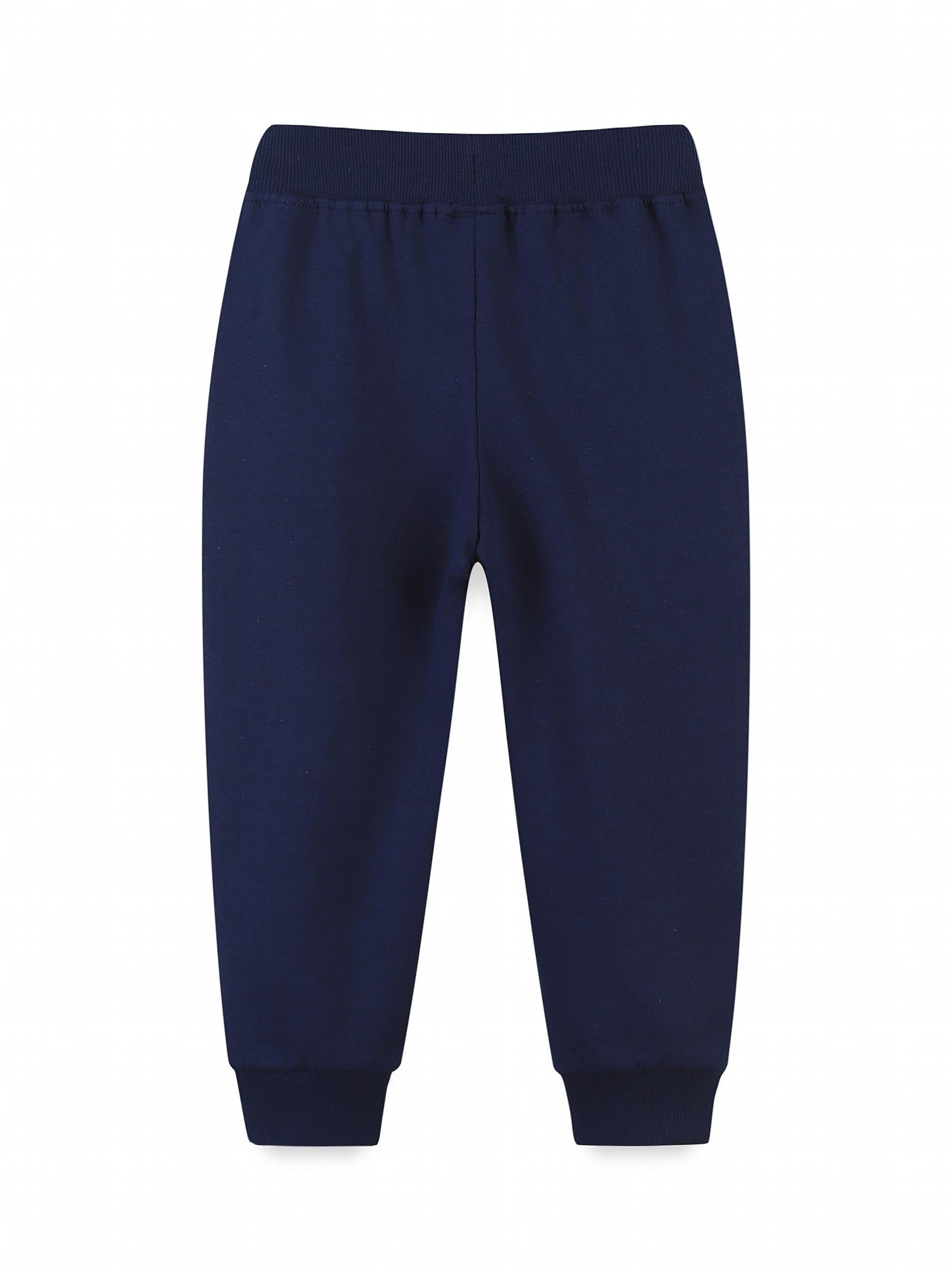 Excavator Print Boys Sweatpants Quick dry Jogger Pants Kids Clothing