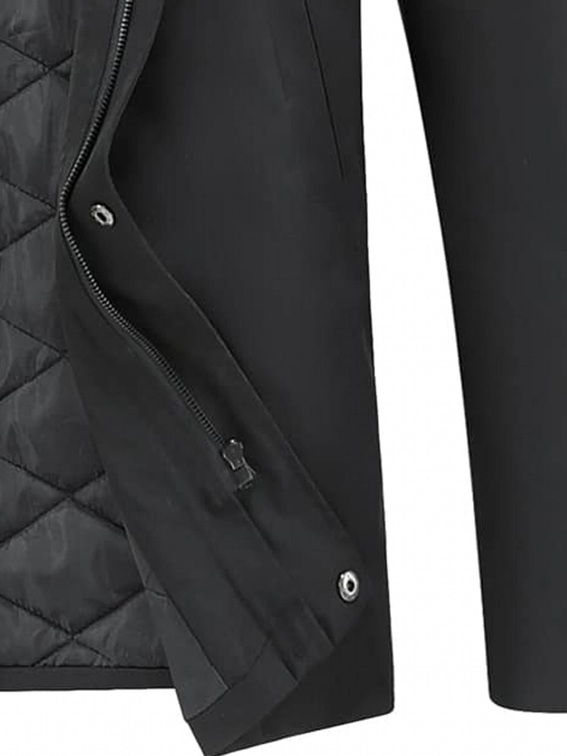Men's Fleece Hooded Zipper Coats For Winter