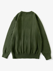 Men's Casual Knit Crew Neck Sweater Warm Top
