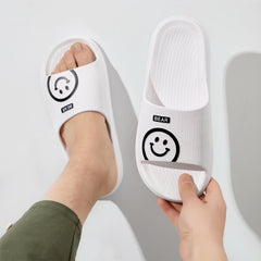 Men Women Lightweight Slippers Open Toe Home Shoes Spring Summer