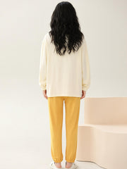 Women's Pajama Set Long Sleeve Top & Lounge Pants