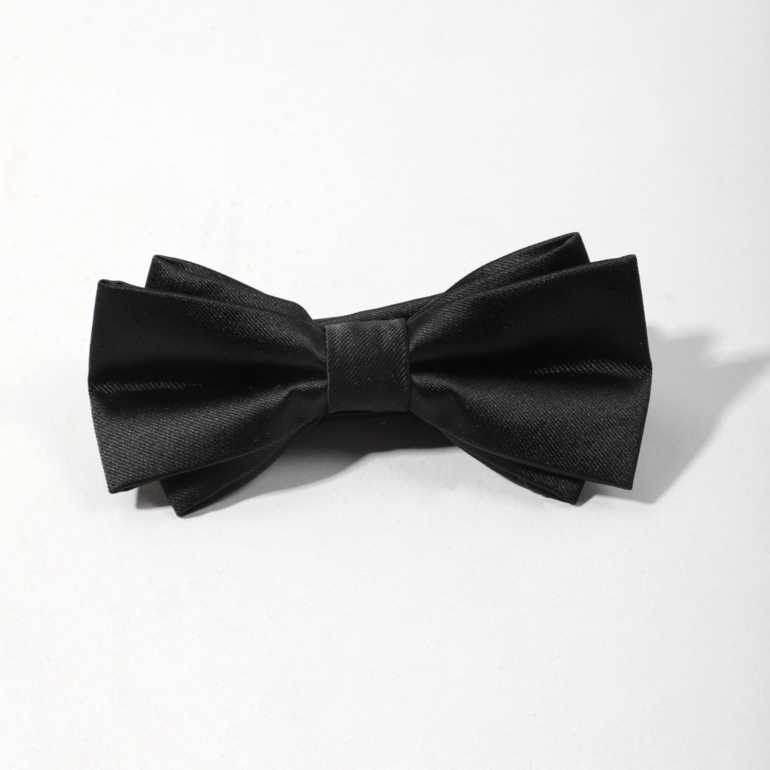 1PC Men's Double Layer Business Bow Tie