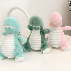 Cartoon Dinosaur Plush Keychain Backpack Pendant Accessories