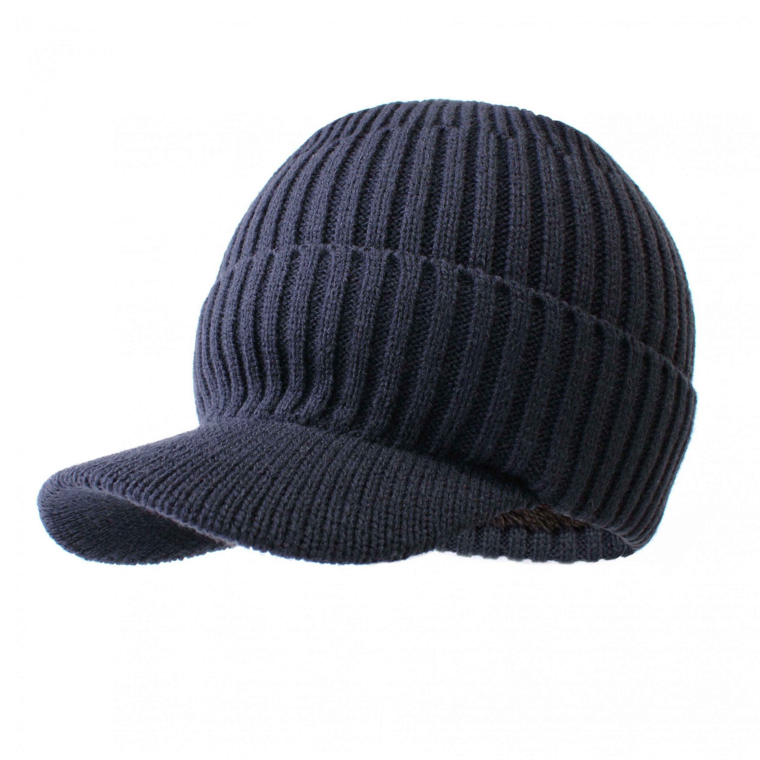 Men's Winter Warm Velvet Knitted Hat