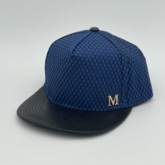 Mesh Pattern Baseball Cap M Label Decor Hip Hop Sun Hats