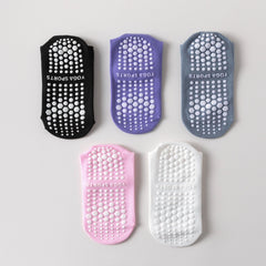 Yoga Socks, Anti-slip, Sweat-absorbing, Striped Floor Dance Training