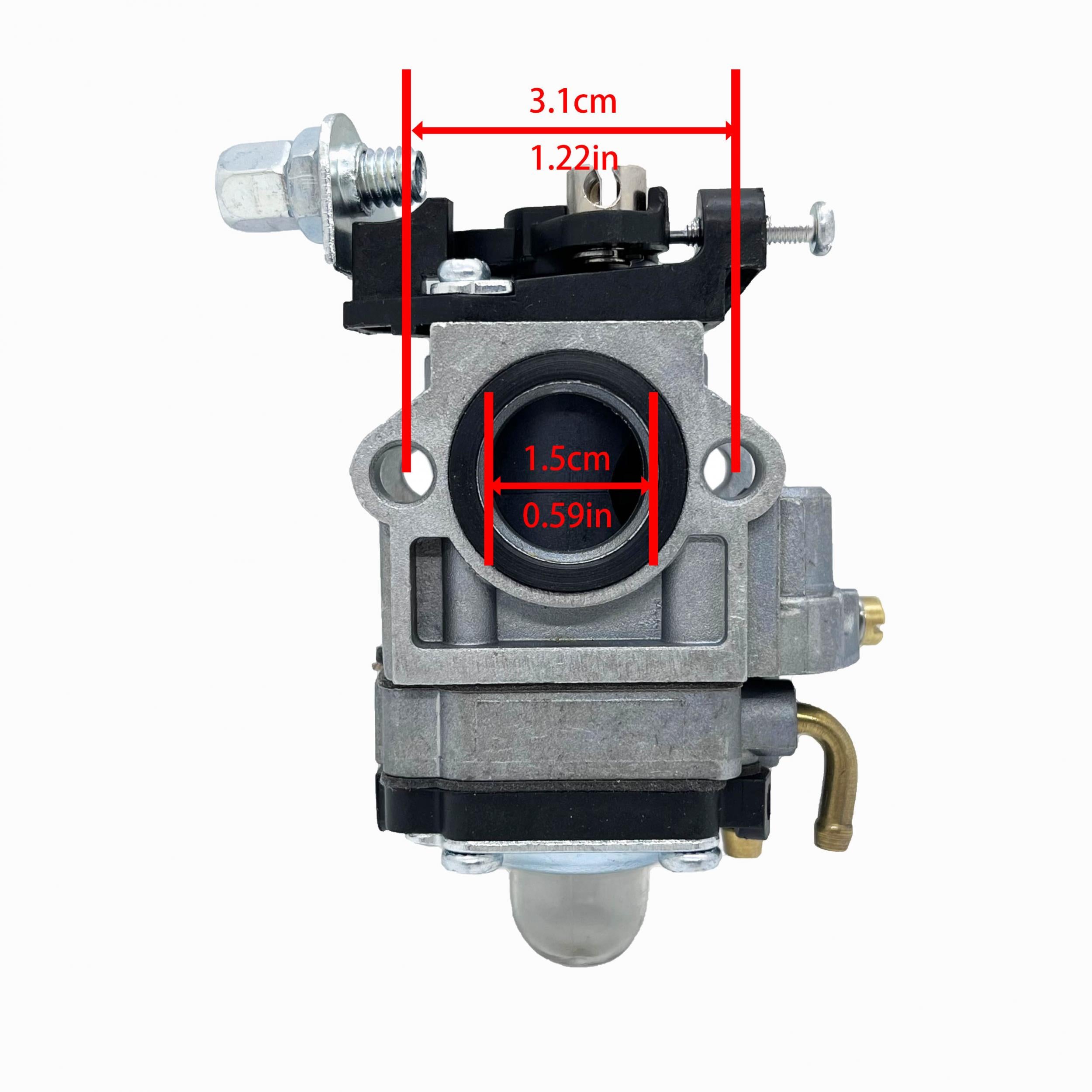 CG430 40 5F Carburetor for 43CC 52CC Trimmer Brush Cutter