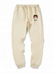 Anime Print Jogger Sweatpants Men's Casual Sport Pants