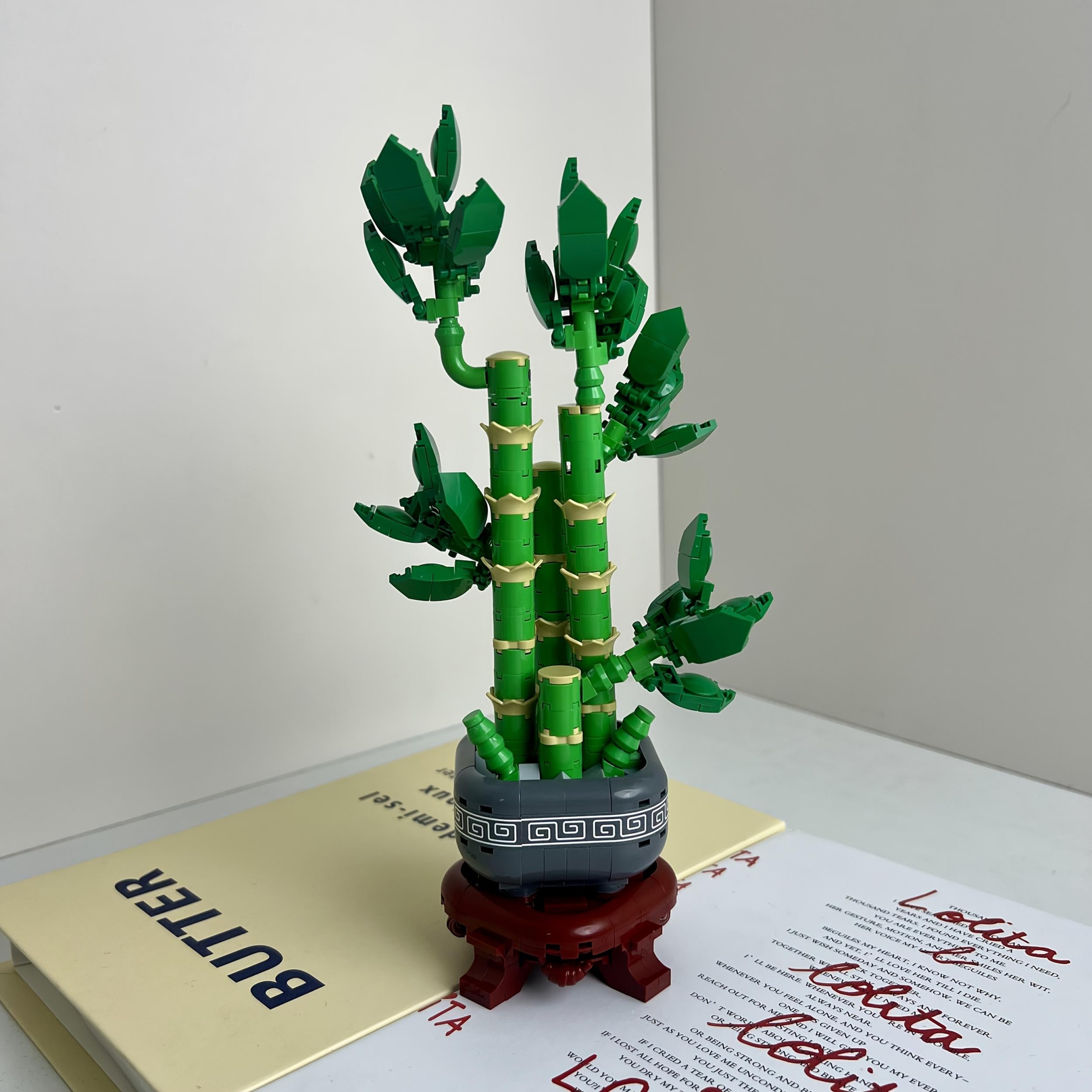 Fortune Lucky Bamboo Jiejie High Rise Creative Potted Flower Bouquet
