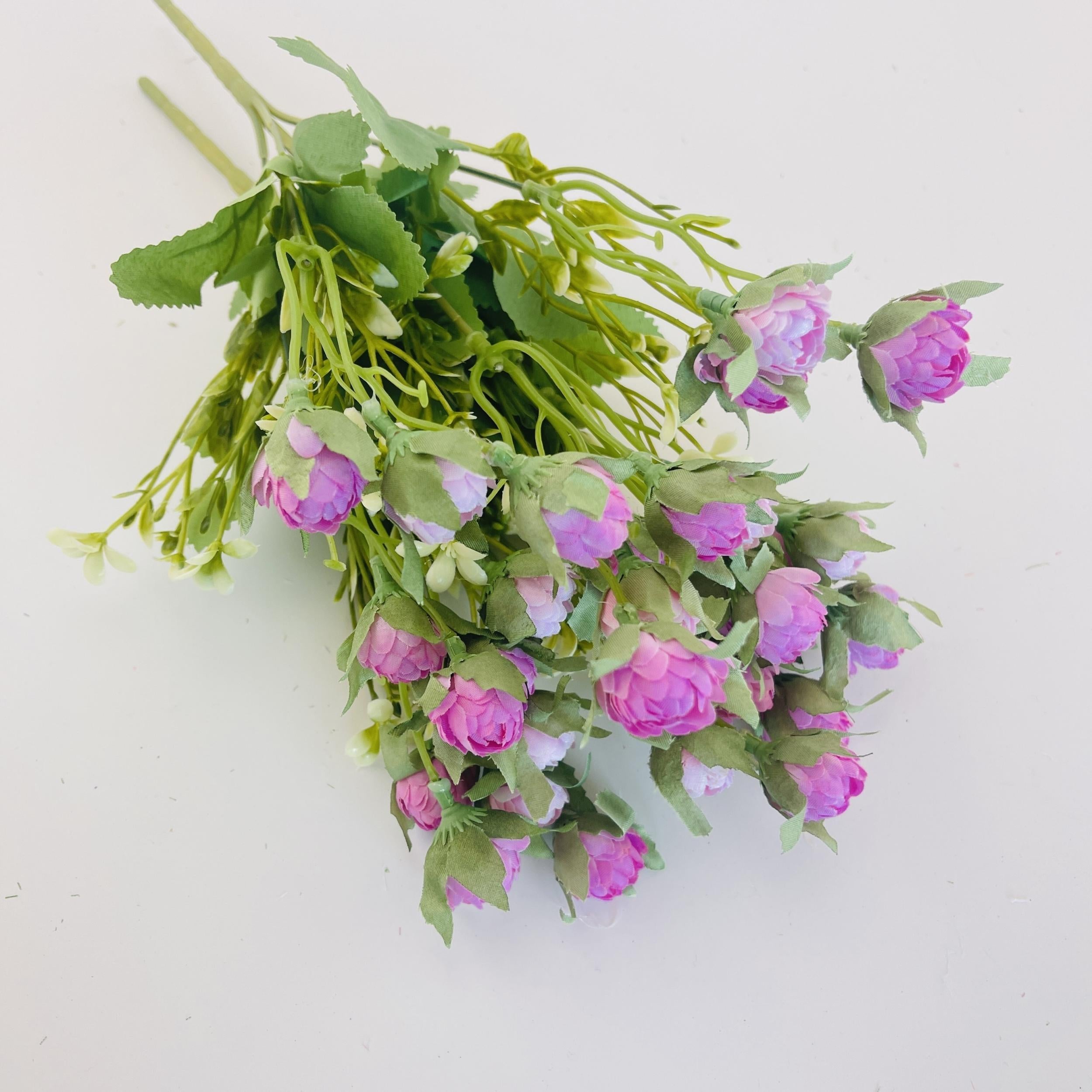 Set of 2 Bouquets 5 Head Chrysanthemum Artificial Flowers